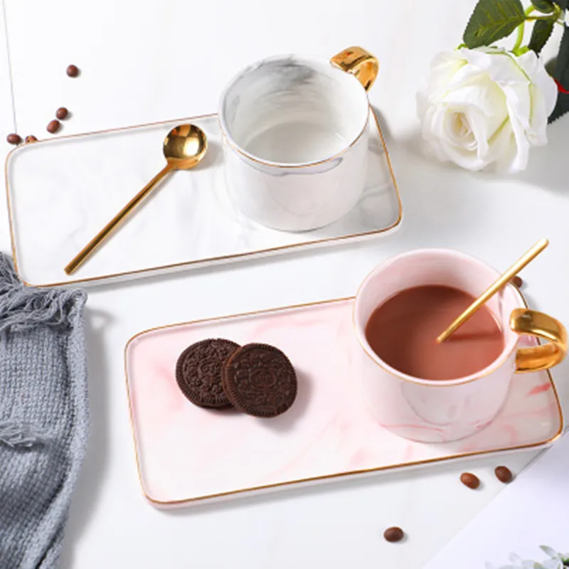 Набор кофейных чашек с блюдцем, простая английская черная кружка для чая, скандинавский набор кофейных чашек с мрамором 
Набор кофейных чашек с блюдцем, простая английская черная кружка для чая, скандинавский набор кофейных чашек с мрамором