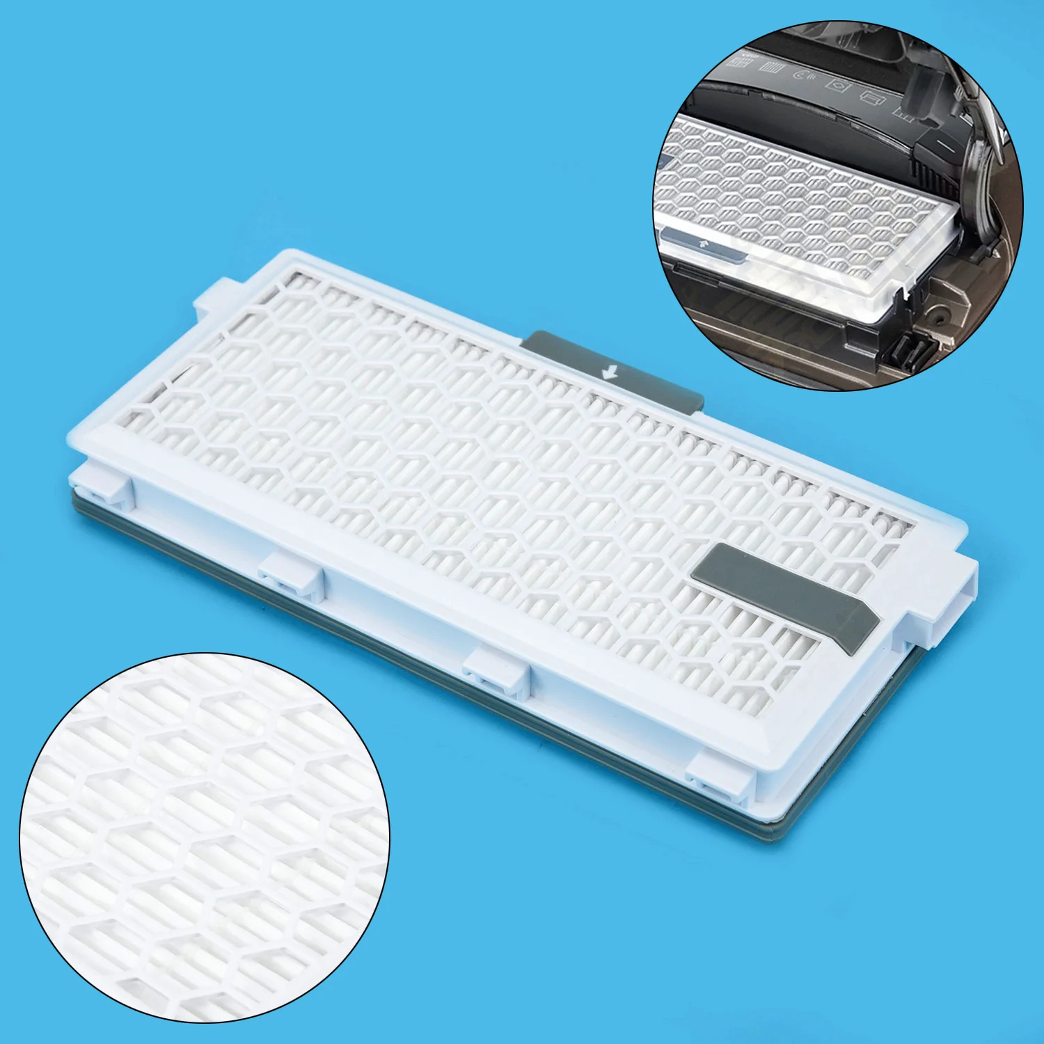 Replacement Filter Cylinder Vacuum Cleaners Home Cleaning Tool Parts For Miele SF-HA 50 Airclean Filter S4/S5/S6/S8 C2-C3 Series
Replacement Filter Cylinder Vacuum Cleaners Home Cleaning Tool Parts For Miele SF-HA 50 Airclean Filter S4/S5/S6/S8 C2-C3 Series