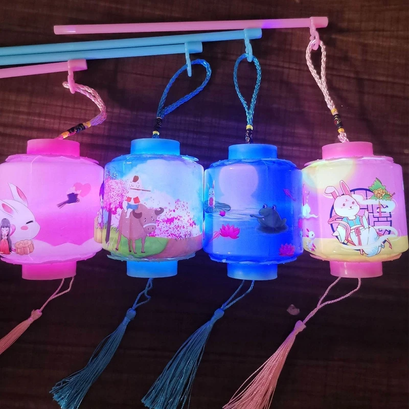 New Year Chinese Style LED Luminous Children's Small Lanterns Portable Luminous Lanterns for Spring Festival Decorations
New Year Chinese Style LED Luminous Children's Small Lanterns Portable Luminous Lanterns for Spring Festival Decorations