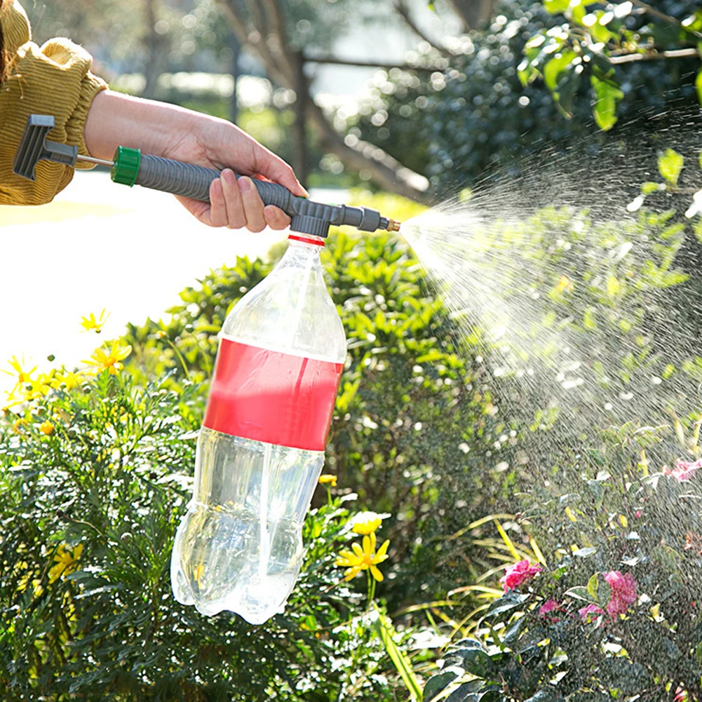 High Pressure Air Pump Manual Sprayer Adjustable Drink Bottle Spray Head Nozzle Garden Watering Tool
High Pressure Air Pump Manual Sprayer Adjustable Drink Bottle Spray Head Nozzle Garden Watering Tool