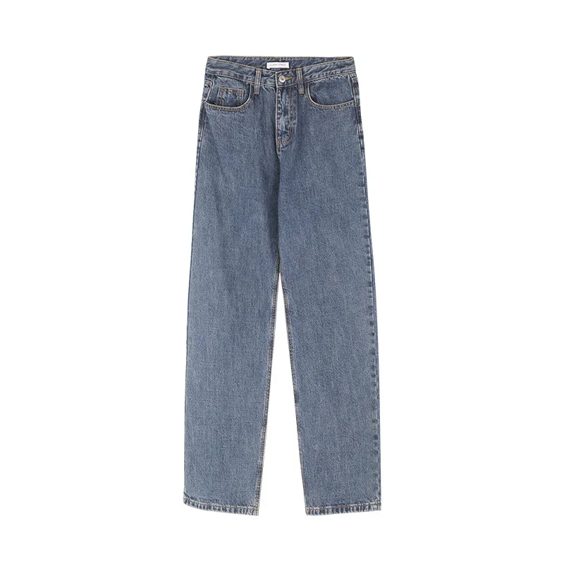 Light Blue Denim Trousers Vintage Wide Leg Pants Women Korean Straight Long Pants High Waist Casual Loose With Belt 2021 Autumn
Light Blue Denim Trousers Vintage Wide Leg Pants Women Korean Straight Long Pants High Waist Casual Loose With Belt 2021 Autumn