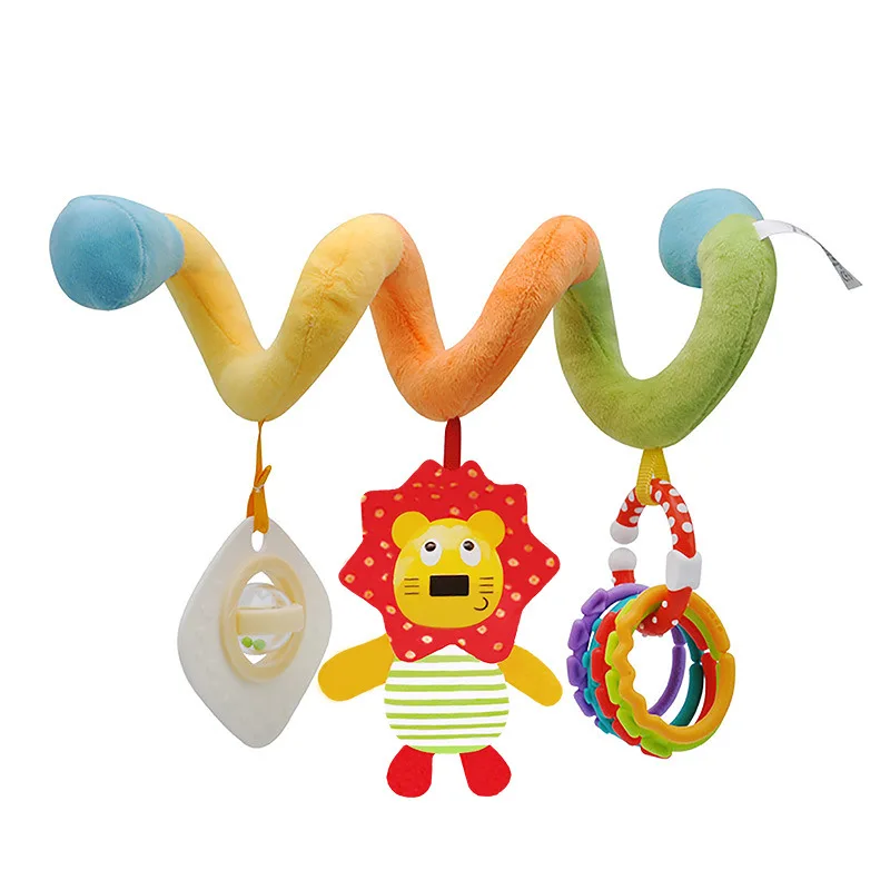 Baby Rattle Toy Spiral Hanging Newborn Educational Toy Rattle Stroller Cute Animals Crib Mobile Bed Baby Toys for Children
Baby Rattle Toy Spiral Hanging Newborn Educational Toy Rattle Stroller Cute Animals Crib Mobile Bed Baby Toys for Children
