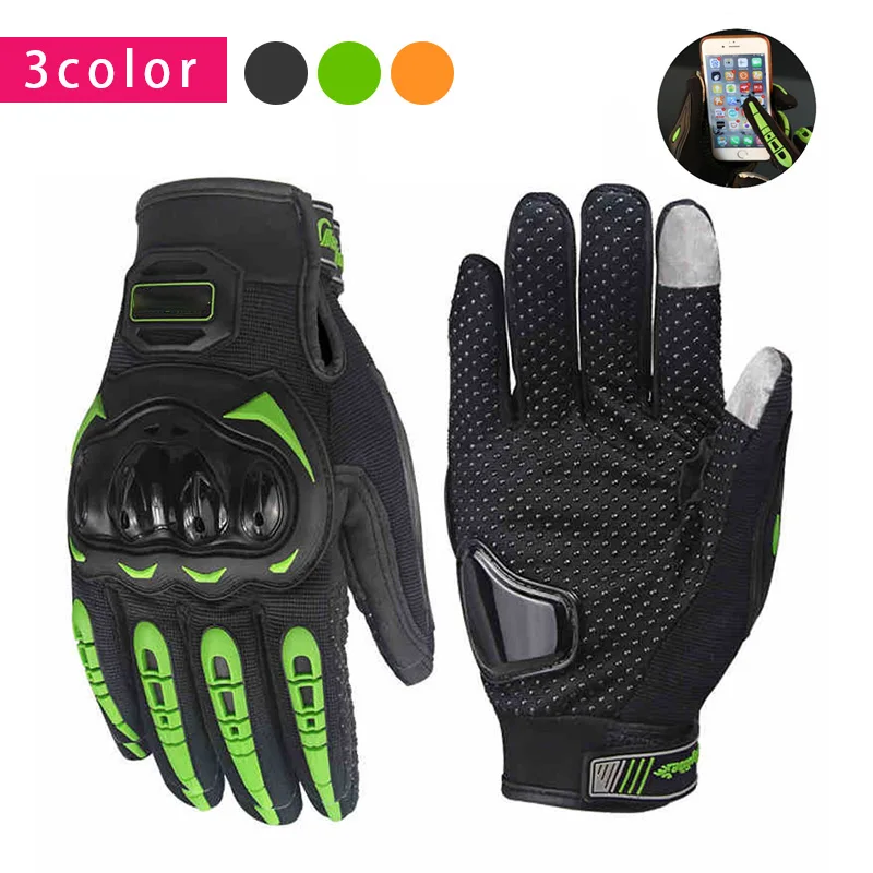 

Motocross Biker Gloves Full Finger Man Woman Moto Bike Glove For Yamaha Majesty 125 Suzuki Sv Honda Hornet Cb600F Bmw G310R