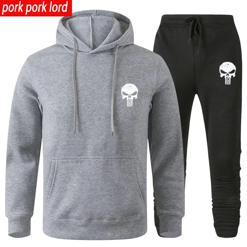 Punishers Printed Fleece Pullover Hoodies suits Men Casual Hooded Streetwear Sweatshirts Skull Harajuku Male Fashion Sportswear
Punishers Printed Fleece Pullover Hoodies suits Men Casual Hooded Streetwear Sweatshirts Skull Harajuku Male Fashion Sportswear