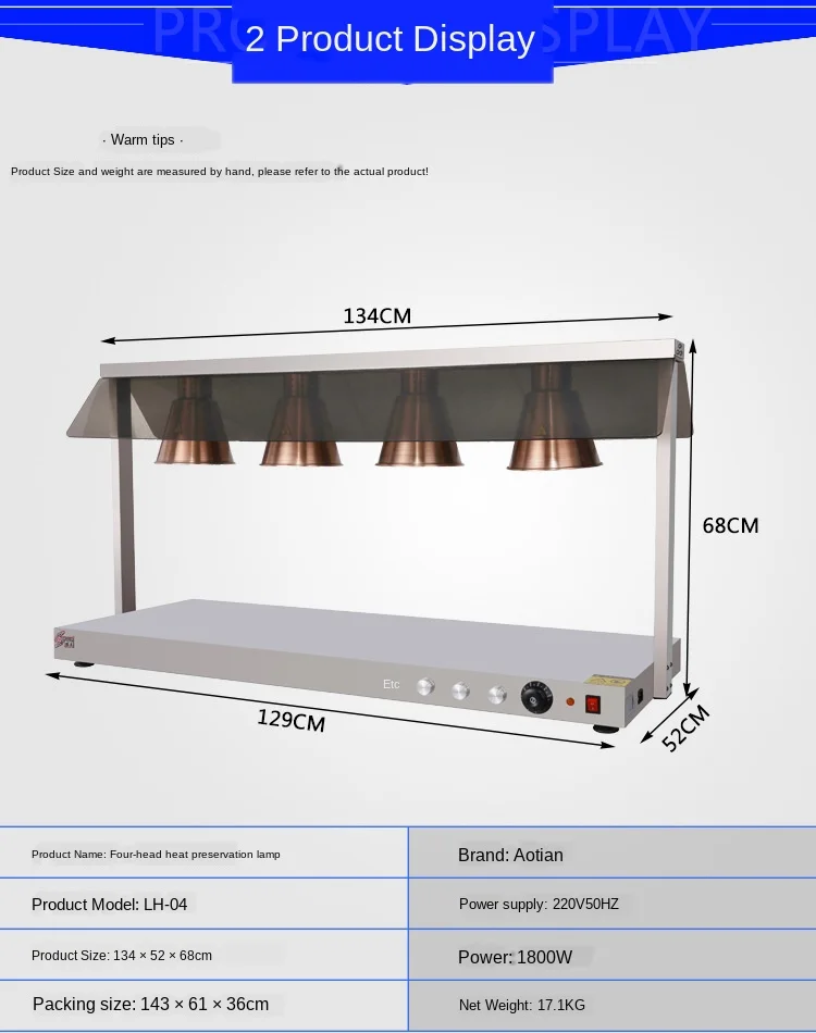 4 electric counter top food warmer station with heating lamp for buffet and restaurant
4 electric counter top food warmer station with heating lamp for buffet and restaurant