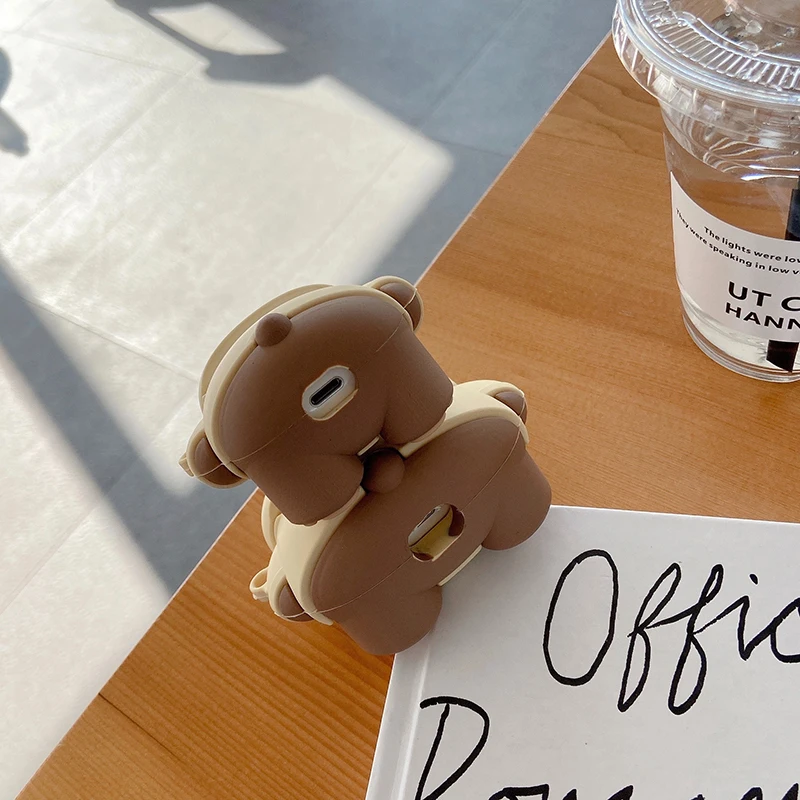 Cool Sweater Bear 3D Case For AirPods 1 2 Pro Box Fashion Cartoon Animal Soft Silicone Wireless Bluetooth Earphone Protect Cover
Cool Sweater Bear 3D Case For AirPods 1 2 Pro Box Fashion Cartoon Animal Soft Silicone Wireless Bluetooth Earphone Protect Cover