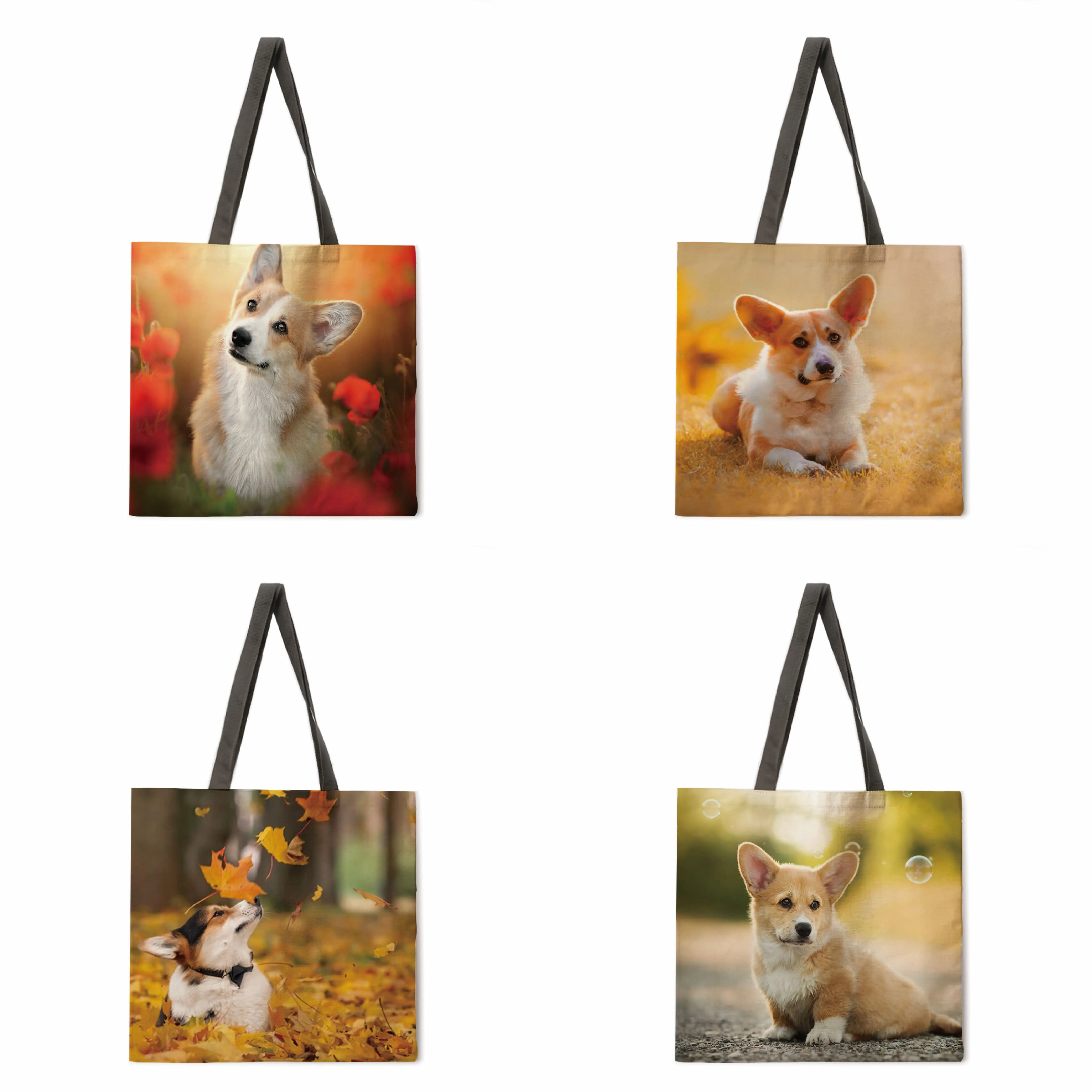 Foldable shopping bag autumn and corgi print handbag ladies shoulder bag ladies casual handbag fashion beach bag ladies handbag
Foldable shopping bag autumn and corgi print handbag ladies shoulder bag ladies casual handbag fashion beach bag ladies handbag