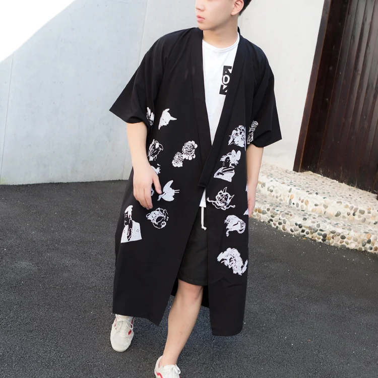 Korean Summer fashion men's long thin windbreaker men's top hip hop nightclub short sleeve men's half sleeve windbreaker
Korean Summer fashion men's long thin windbreaker men's top hip hop nightclub short sleeve men's half sleeve windbreaker
