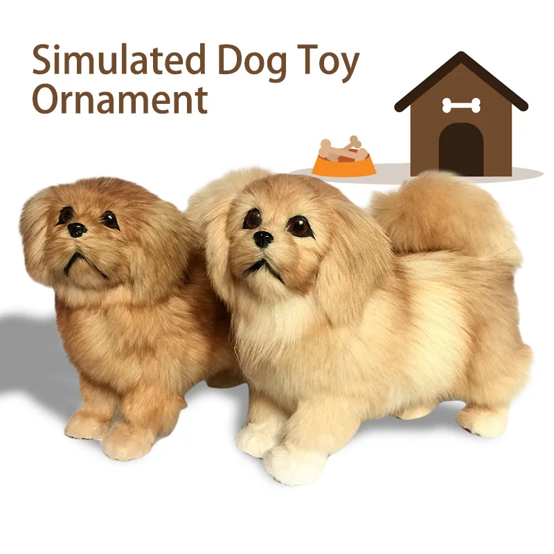 Simulation Dog Toy Ornament Fur Crafts Animal Model Home Living Room Study Decoration Simulation Animal Children Christmas Gift
Simulation Dog Toy Ornament Fur Crafts Animal Model Home Living Room Study Decoration Simulation Animal Children Christmas Gift