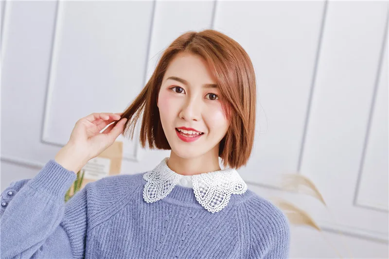 Fake Collar Shirt Lace Decoration Female Black White Fake Collar Women Detachable Collars Necklace
Fake Collar Shirt Lace Decoration Female Black White Fake Collar Women Detachable Collars Necklace