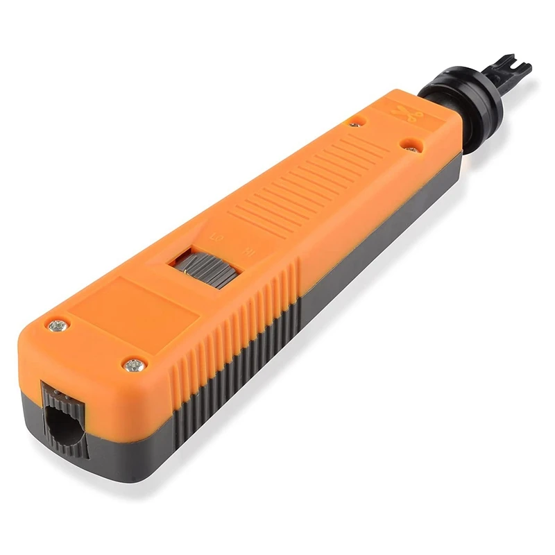 110 Punch Down Tool With 110 Blade Insert & Cut Terminations In One Operation Network Punch Tool
110 Punch Down Tool With 110 Blade Insert & Cut Terminations In One Operation Network Punch Tool