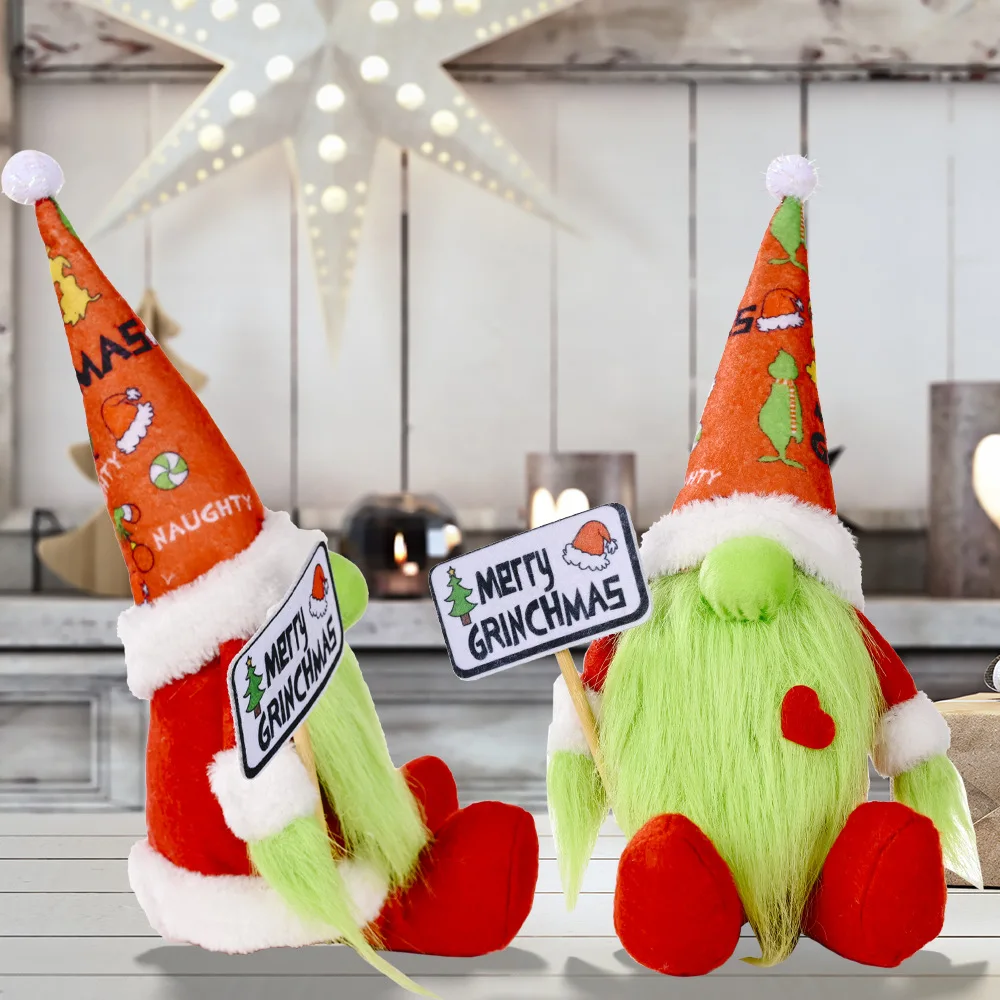 Christmas Decorations for Home New Year 2022 Santa Claus Sitting Doll Shop Window Ornaments Green Plush Doll Adornos De Navidad
Christmas Decorations for Home New Year 2022 Santa Claus Sitting Doll Shop Window Ornaments Green Plush Doll Adornos De Navidad