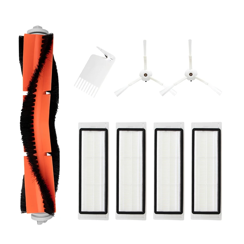 2 Side Brush & 4 Hepa Filter & 1 Roller Brush for Xiaomi Vacuum 2 / 1 for Roborock S50 S51 Robot Vacuum Cleaner Accessories
2 Side Brush & 4 Hepa Filter & 1 Roller Brush for Xiaomi Vacuum 2 / 1 for Roborock S50 S51 Robot Vacuum Cleaner Accessories