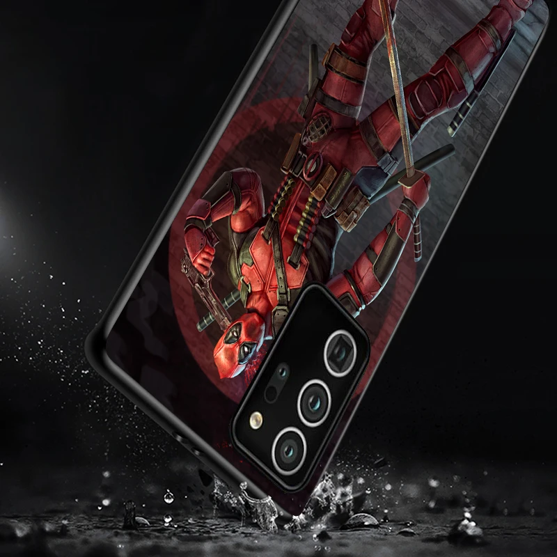 Cool Marvel Deadpool Shockproof Cover for Samsung Galaxy S21 S20 FE Ultra Lite S10 5G S10E S9 S8 Plus Black Phone Case
Cool Marvel Deadpool Shockproof Cover for Samsung Galaxy S21 S20 FE Ultra Lite S10 5G S10E S9 S8 Plus Black Phone Case