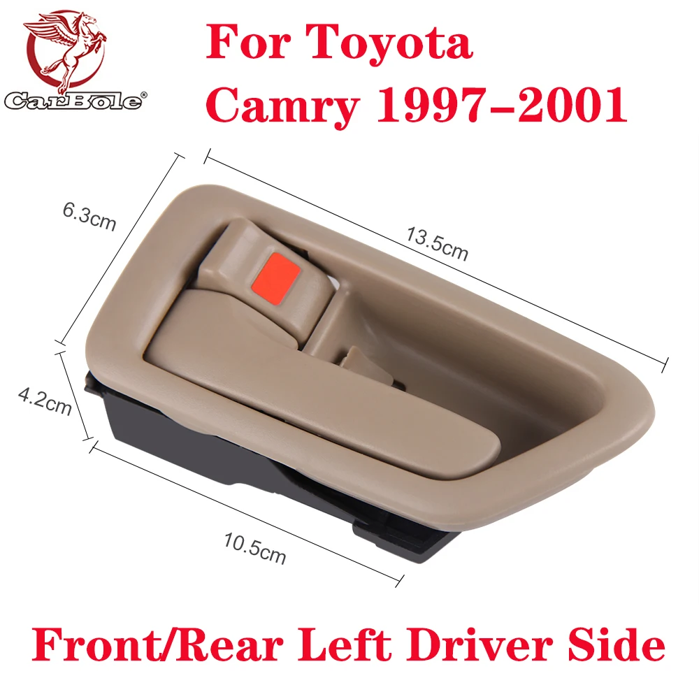 Door Handle Inside Front Left Driver Side for Toyota Camry 1997 1998 1999 2000 2001 Beige Left Side Inner Door Handle
Door Handle Inside Front Left Driver Side for Toyota Camry 1997 1998 1999 2000 2001 Beige Left Side Inner Door Handle