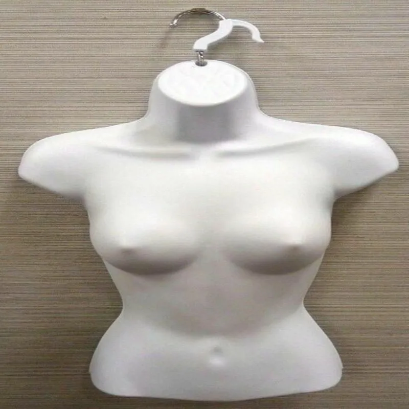 Female Mannequin Plastic Torso Body Forms (Waist Long) Hanging Body form - White
Female Mannequin Plastic Torso Body Forms (Waist Long) Hanging Body form - White