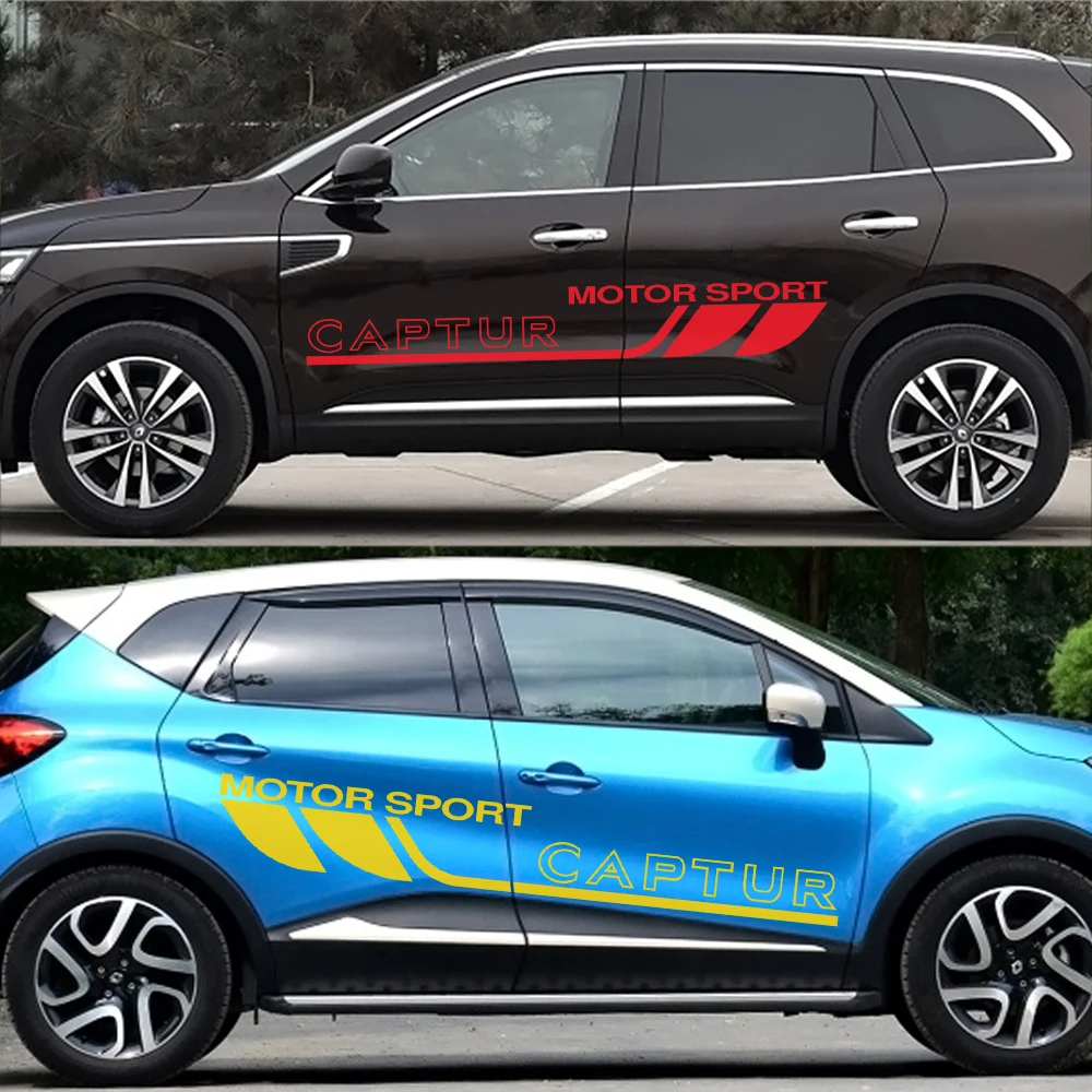 Decoration Wrap Decal Racing Car Door Side Stickers Film Acces Auto Vinyl Graphic Body Decoration Vinyl 2 Pcs for Renault Captur
Decoration Wrap Decal Racing Car Door Side Stickers Film Acces Auto Vinyl Graphic Body Decoration Vinyl 2 Pcs for Renault Captur