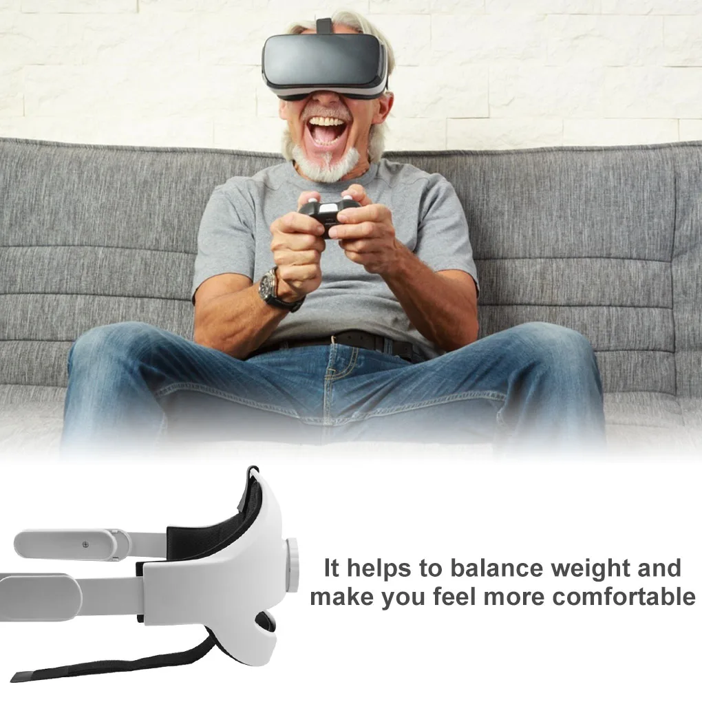 New Adjustable For Oculus Quest 2 Head Strap VR Strap Comfort Improve Supporting Forcesupport Reality Access Increase Virtual
New Adjustable For Oculus Quest 2 Head Strap VR Strap Comfort Improve Supporting Forcesupport Reality Access Increase Virtual