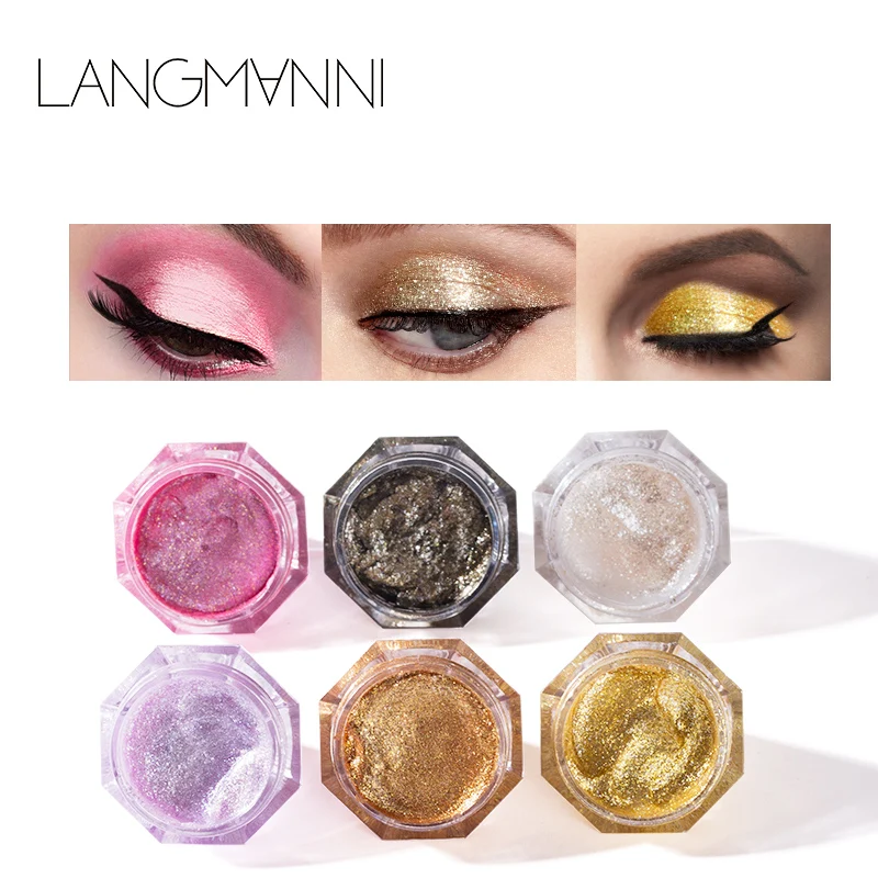 Langmanni Wing Stamp Black Eyeliner Glitter Eyeshadow Set Waterproof Quick Drying Long Lasting 2pcs Professional Eye Makeup Set
Langmanni Wing Stamp Black Eyeliner Glitter Eyeshadow Set Waterproof Quick Drying Long Lasting 2pcs Professional Eye Makeup Set