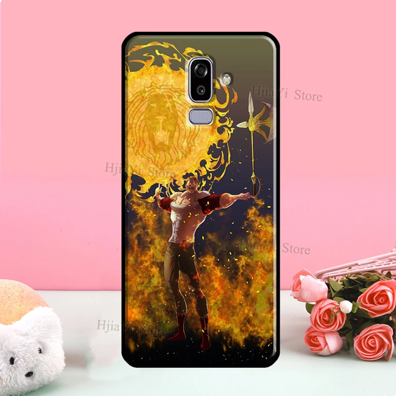 Escanor Nanatsu no Taizai Case For Samsung Galaxy J1 J3 J7 J5 2016 A5 A3 2017 J4 J6 Plus J8 A6 A7 A8 A9 2018 Cover | Мобильные