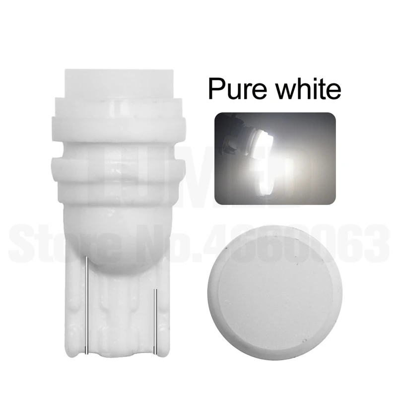 500x T10 Ceramic LED Light Bulb 194 501 w5w waterproof Base Car Turn Signal License Plate Trunk Clearance Lights 12V 24V
500x T10 Ceramic LED Light Bulb 194 501 w5w waterproof Base Car Turn Signal License Plate Trunk Clearance Lights 12V 24V