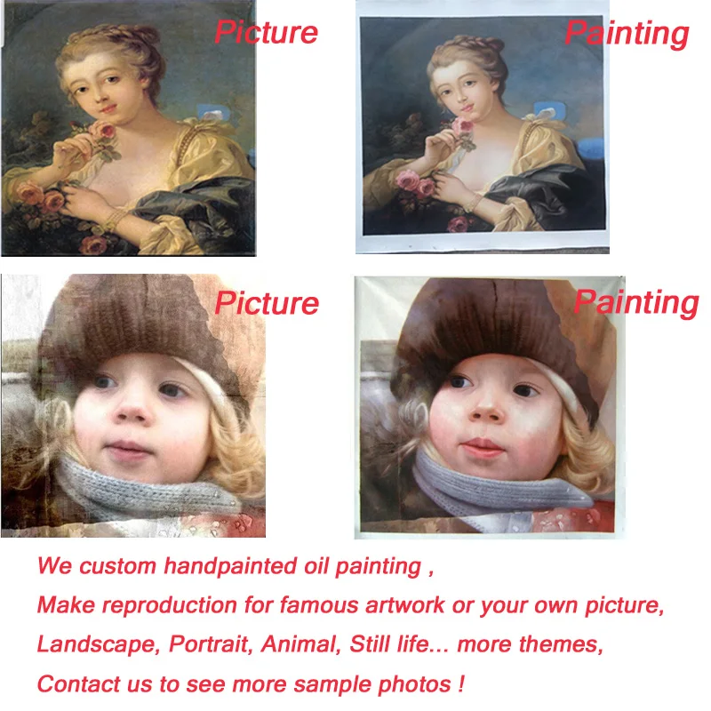 Hand painted Wall art on Canvas Custom Portrait oil painting Modern canvas art for living room Paint from photo
Hand painted Wall art on Canvas Custom Portrait oil painting Modern canvas art for living room Paint from photo