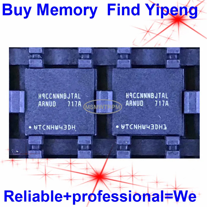 Флэш-чип H9CCNNNBJTAL 178FBGA LPDDR3 1866 Мбит/с 2 Гб для мобильных телефонов планшетов