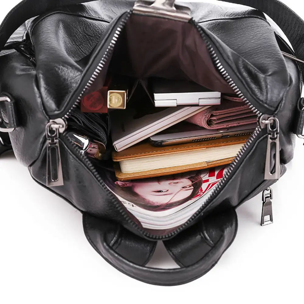Female Teen Backpack Korean Style College Student Black Casual School Bags for Teenagers Mochila Feminina Schoolbag
Female Teen Backpack Korean Style College Student Black Casual School Bags for Teenagers Mochila Feminina Schoolbag
