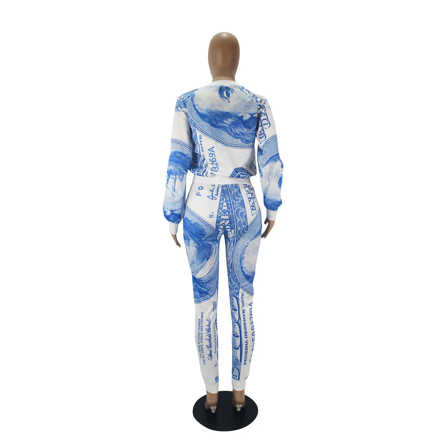Cutubly Two Piece Set Sexy Night Club Casual Outdoor 2 Piece Sets For Women Dollar Print Women Casual O-Neck Fashion Party Suit
Cutubly Two Piece Set Sexy Night Club Casual Outdoor 2 Piece Sets For Women Dollar Print Women Casual O-Neck Fashion Party Suit