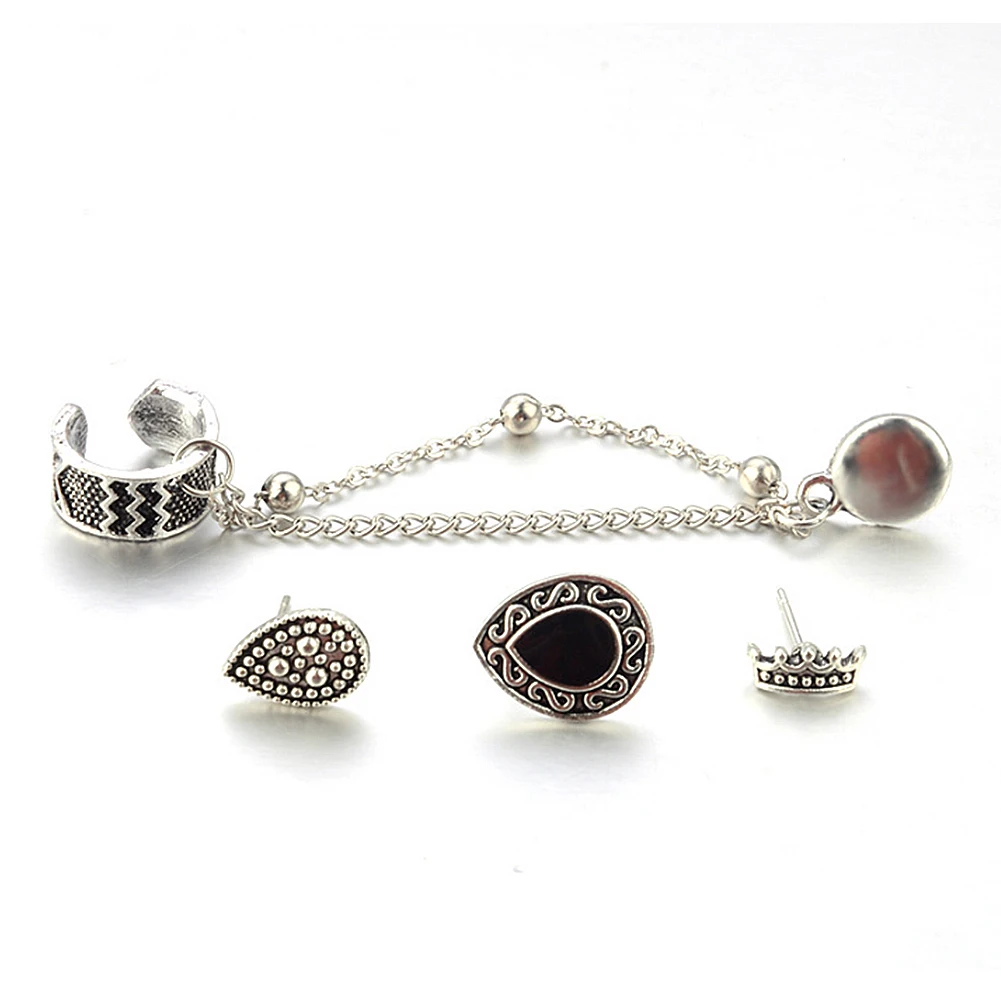 4PCS/LOT Bohemian Crown Water Drop Earrings For Women Vintage Tassel Earring Set Fashion Party Wedding Jewelry Girlfriend Gift
4PCS/LOT Bohemian Crown Water Drop Earrings For Women Vintage Tassel Earring Set Fashion Party Wedding Jewelry Girlfriend Gift