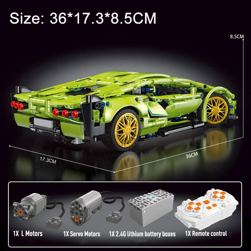 1268Pcs Bricks FKP37 RC Racing Car Set City Model Building Blocks Boys Birthday Gifts Kids Remote Control Toy For Children
1268Pcs Bricks FKP37 RC Racing Car Set City Model Building Blocks Boys Birthday Gifts Kids Remote Control Toy For Children