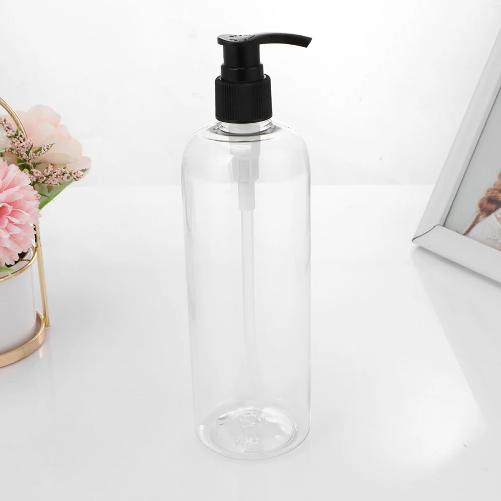 4Pcs 500ml Press Pump Bottle Emulsion Bottle Travel Subpackaing Bottle Refillable Bottle (Black Bottle and Black Pump) 
4Pcs 500ml Press Pump Bottle Emulsion Bottle Travel Subpackaing Bottle Refillable Bottle (Black Bottle and Black Pump)