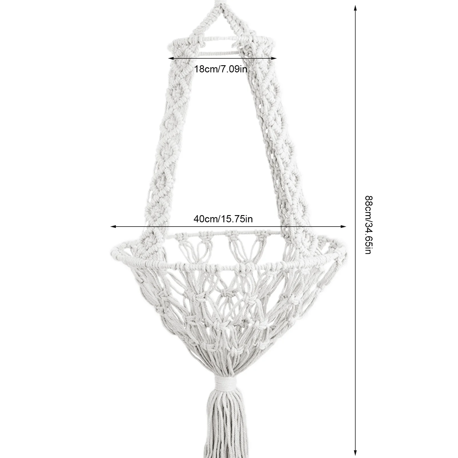 Macrame Cat Hammock Hanging Basket Cotton Pet Nest Woven Dog Bed Wall Decoration Handwoven Tapestry Fitting | Дом и сад