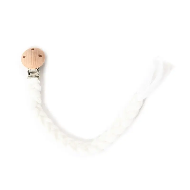 Baby Wood Pacifier Clip Chain Handmade Woven Nipple Holder Infant Teether Soother Leash Strap Toys Shower Gift 2020
Baby Wood Pacifier Clip Chain Handmade Woven Nipple Holder Infant Teether Soother Leash Strap Toys Shower Gift 2020