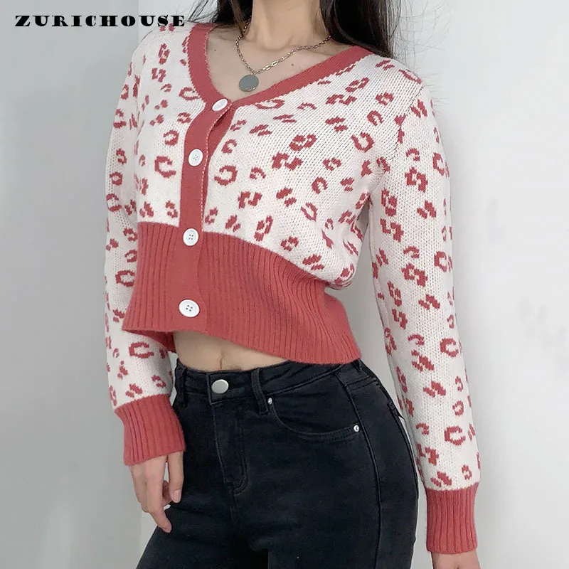 ZURICHOUSE Spring V-neck Cropped Knit Cardigan Top Women Single-breasted Long Sleeve Jacquard Sweater Coat Outerwear
ZURICHOUSE Spring V-neck Cropped Knit Cardigan Top Women Single-breasted Long Sleeve Jacquard Sweater Coat Outerwear
