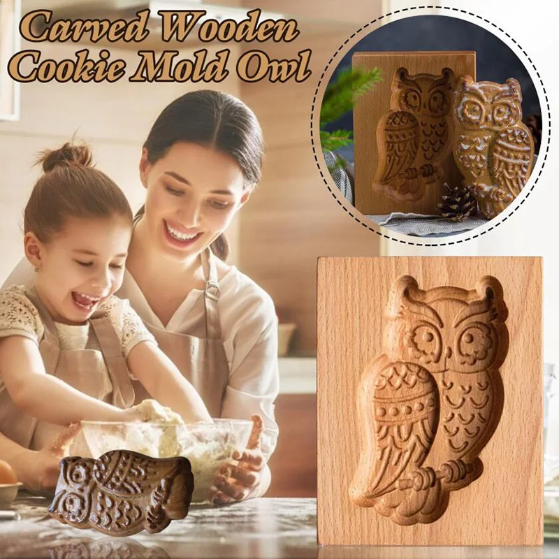 Carved Wooden Cookie Mold DIY Embossing Cookie Cutter Mould Practical Kitchen Baking Tools Easy Operation Dropshipping
Carved Wooden Cookie Mold DIY Embossing Cookie Cutter Mould Practical Kitchen Baking Tools Easy Operation Dropshipping