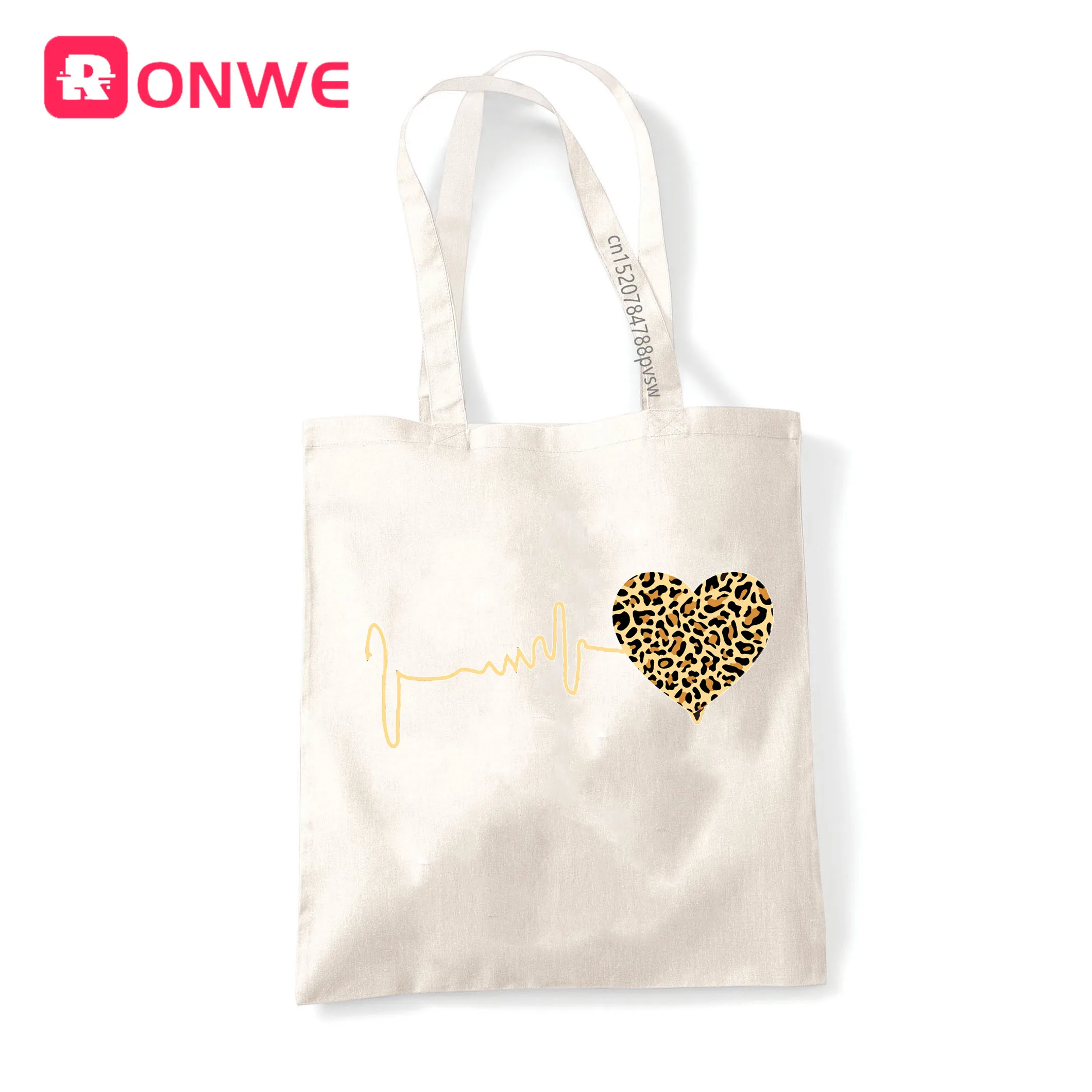 Leopard Heartbeat Black Print Women Shopping Canvas Bag Girl Tote Eco Harajuku Shopper Shoulder Bags,Drop Ship
Leopard Heartbeat Black Print Women Shopping Canvas Bag Girl Tote Eco Harajuku Shopper Shoulder Bags,Drop Ship
