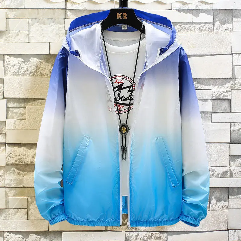 Summer sun protection clothing for men and women couples skin clothing jacket thin section breathable casual men’s clothing
Summer sun protection clothing for men and women couples skin clothing jacket thin section breathable casual men’s clothing