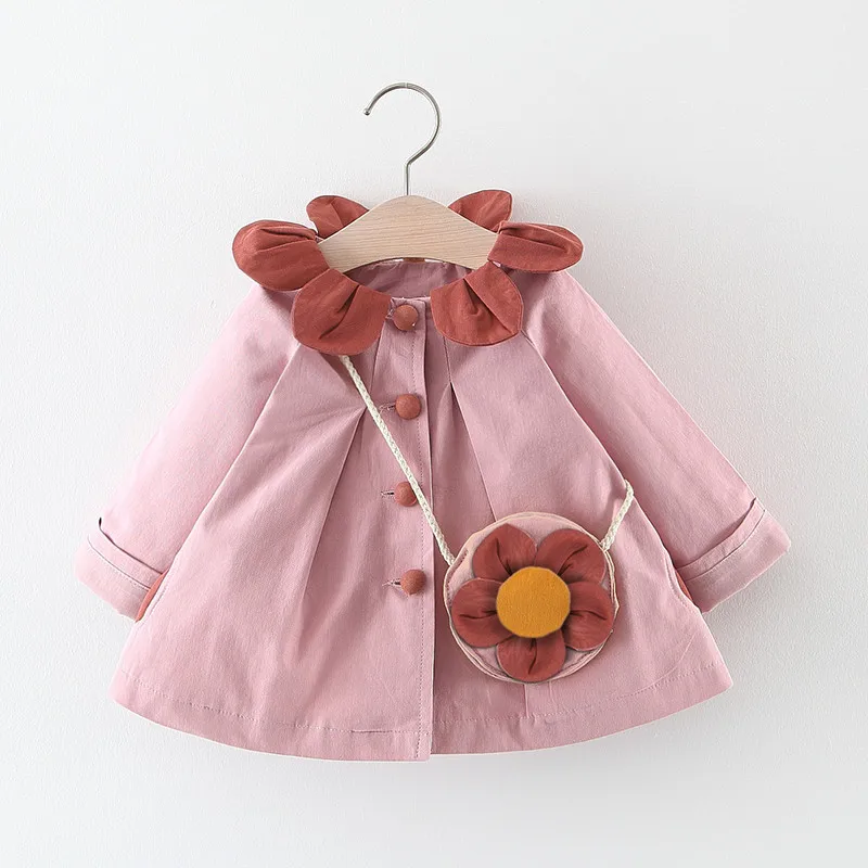 Baby Girls Coat 2021 New Spring Autumn Long Sleeve Baby Toddler Clothes Cute Jacket For Girls Children's Outerwear
Baby Girls Coat 2021 New Spring Autumn Long Sleeve Baby Toddler Clothes Cute Jacket For Girls Children's Outerwear