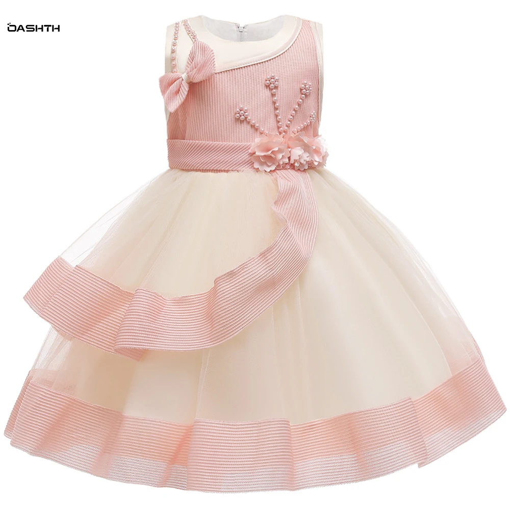 OASHTH Children's clothing new children's dress beaded net gauze puffy princess dress girl piano costume
OASHTH Children's clothing new children's dress beaded net gauze puffy princess dress girl piano costume