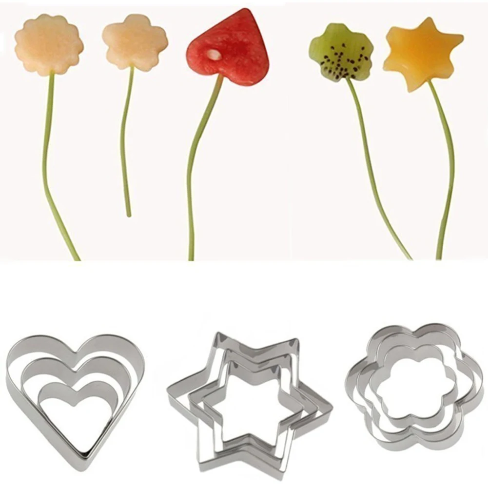 4 Styles Cookie Cutter 20Pcs Biscuit Mold Pastry Cutter Stainless Steel Star Flower Heart Circle Shapes Decoration DIY Baking
4 Styles Cookie Cutter 20Pcs Biscuit Mold Pastry Cutter Stainless Steel Star Flower Heart Circle Shapes Decoration DIY Baking