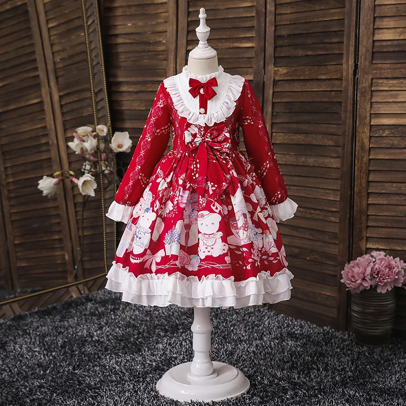 Kids Lolita Dress for Girls Summer Dresses Party Wedding Christmas Clothing Princess Flower Tutu Dress Children Prom New 2021
Kids Lolita Dress for Girls Summer Dresses Party Wedding Christmas Clothing Princess Flower Tutu Dress Children Prom New 2021