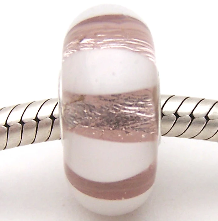 PJG2869 100% S925 Sterling Silver Beads Murano Glass beads Fit European Charms Bracelet charms diy jewelry Lampwork GlassBeads
PJG2869 100% S925 Sterling Silver Beads Murano Glass beads Fit European Charms Bracelet charms diy jewelry Lampwork GlassBeads