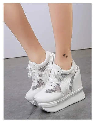 Summer with shoes net gauzeWalking high soles for middle school students high upper canvas shoes Korean version of fashion holl
Summer with shoes net gauzeWalking high soles for middle school students high upper canvas shoes Korean version of fashion holl