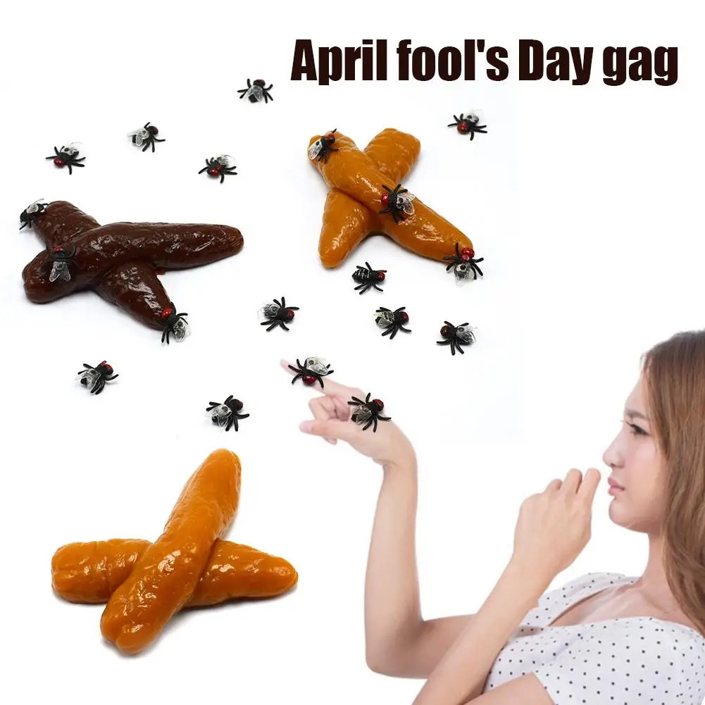 5Pcs/Set Funny Realistic Sticky Mischief Turd Gag Shits Fake Feces Turd Classic Shit and fly Practical Gag Joke Gadget Toy
5Pcs/Set Funny Realistic Sticky Mischief Turd Gag Shits Fake Feces Turd Classic Shit and fly Practical Gag Joke Gadget Toy