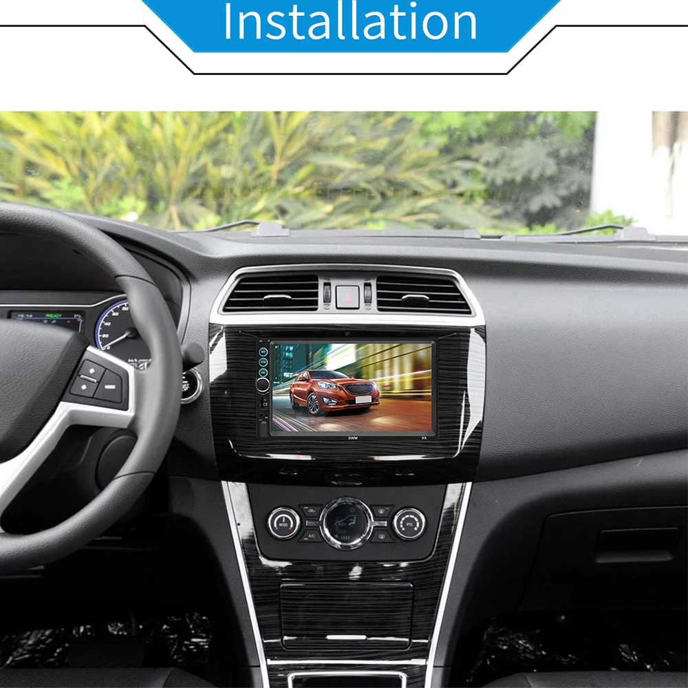 7-inch U Disk Radio MP5 Player X6 High-definition Big-screen Bluetooth radio card MP5 Reverse Image Multilingual MP5 Player
7-inch U Disk Radio MP5 Player X6 High-definition Big-screen Bluetooth radio card MP5 Reverse Image Multilingual MP5 Player