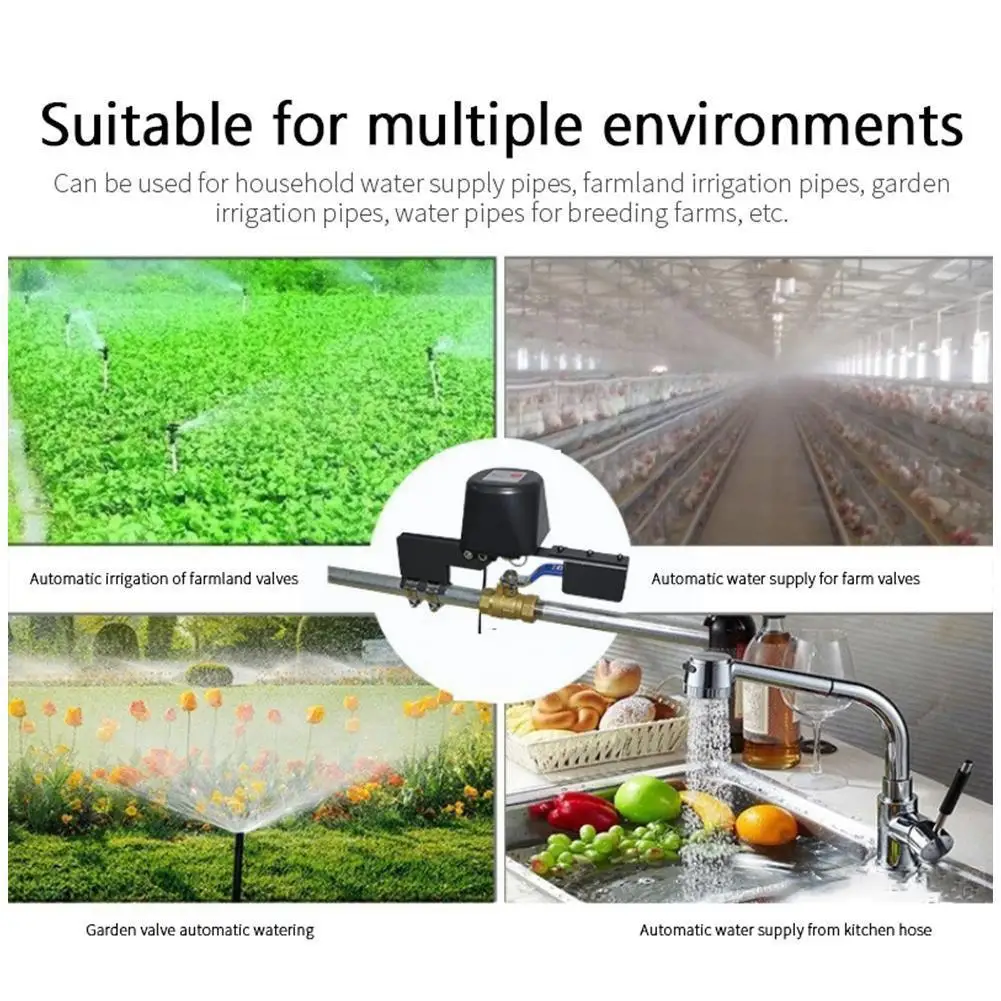 Smart WiFi Water Valve Gas Valve Smart Home Water Shut Alexa Google With Controller Off Home Smart Works App Life W6Q8
Smart WiFi Water Valve Gas Valve Smart Home Water Shut Alexa Google With Controller Off Home Smart Works App Life W6Q8