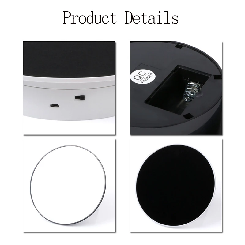 360 Degree Electric Rotating Display Stand for Video Shooting Turntable Jewelry Display Rotating Display Photography Shooting
360 Degree Electric Rotating Display Stand for Video Shooting Turntable Jewelry Display Rotating Display Photography Shooting