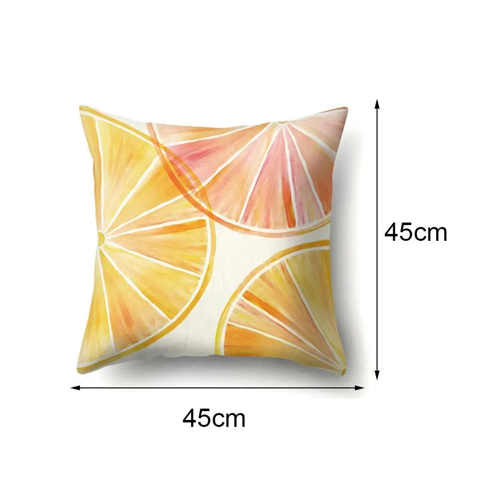 Watermelon Strawberry Lemon Cushion Cover Decorative Pattern Pillowcase Home Living Decor Bed For Sofa Fruits 45x45cm Room V7D3
Watermelon Strawberry Lemon Cushion Cover Decorative Pattern Pillowcase Home Living Decor Bed For Sofa Fruits 45x45cm Room V7D3