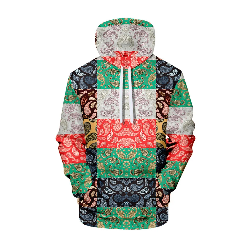Men'S Clothing Paisley Pattern Creative Digital Printing Pullover 3D Drawstring Hooded
Men'S Clothing Paisley Pattern Creative Digital Printing Pullover 3D Drawstring Hooded